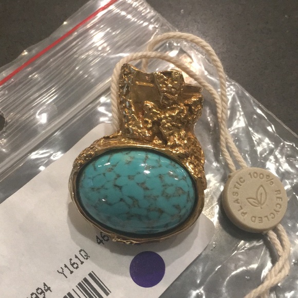 YSL Arty Oval Ring; Size 5 - Picture 4 of 4